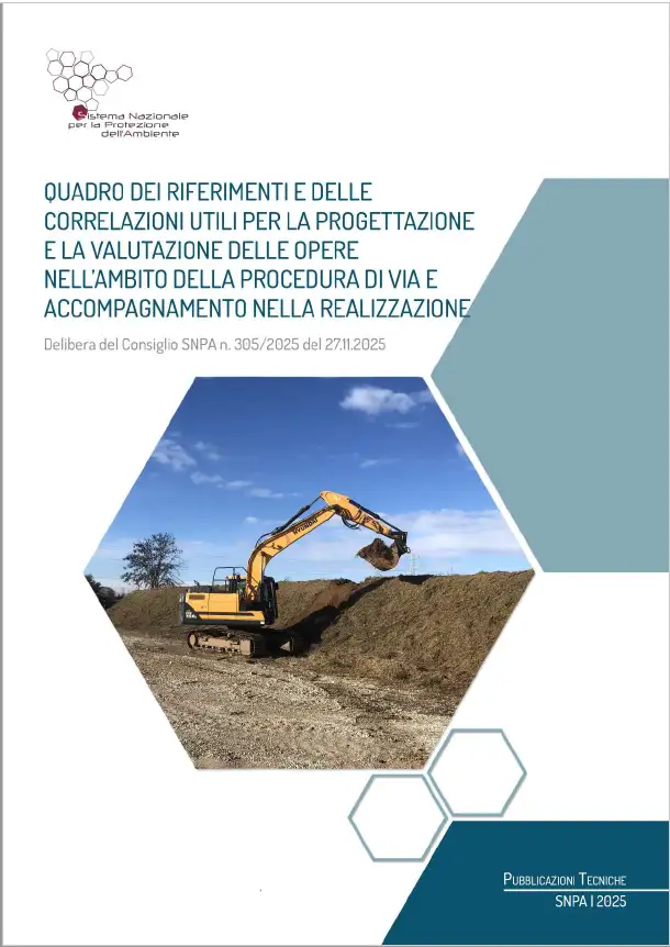Quadro dei riferimenti  per la progettazione e la valutazione delle opere nell’ambito della procedura di VIA